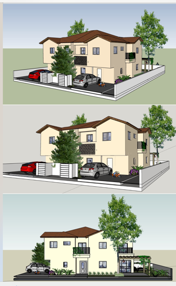 קוטג דו משפחתי